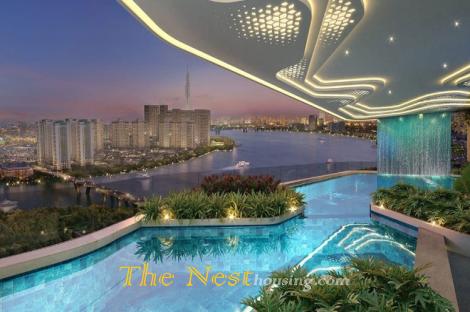 Luxury apartment for rent in Thu Thiem Zeit River
