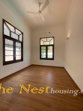 The House for Family living in District 2 Ho Chi Minh,  Large garden, private swimming pool