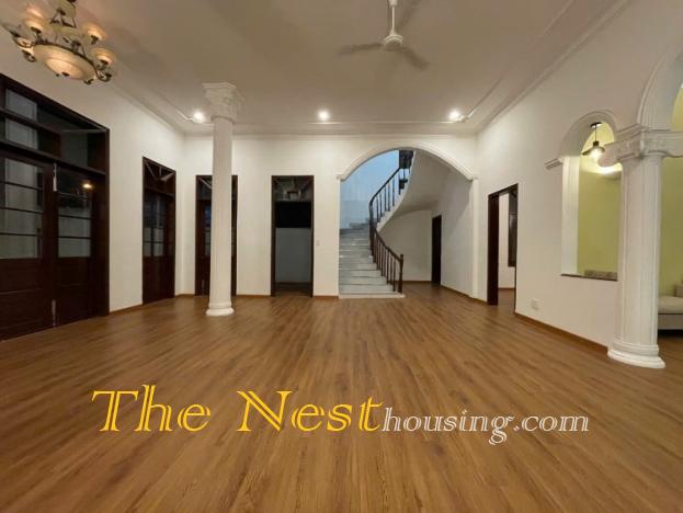 The House for Family living in District 2 Ho Chi Minh,  Large garden, private swimming pool