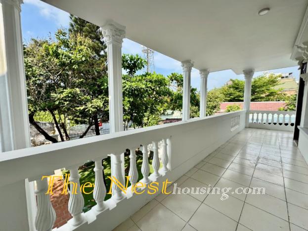 The House for Family living in District 2 Ho Chi Minh,  Large garden, private swimming pool