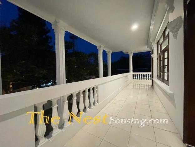 The House for Family living in District 2 Ho Chi Minh,  Large garden, private swimming pool