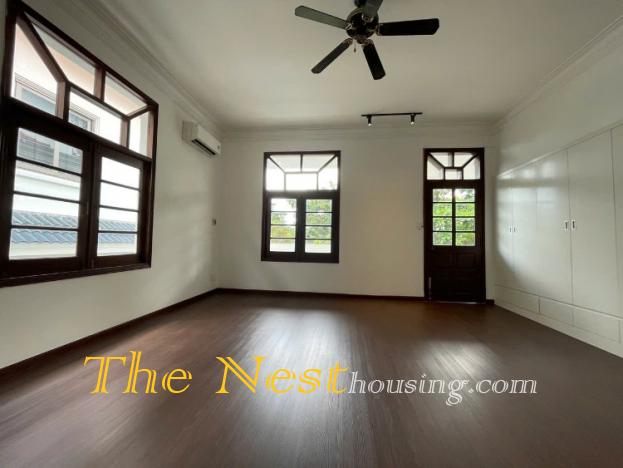 The House for Family living in District 2 Ho Chi Minh,  Large garden, private swimming pool