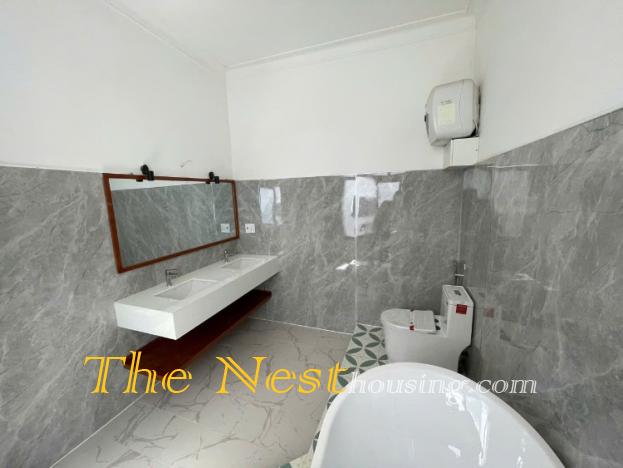 The House for Family living in District 2 Ho Chi Minh,  Large garden, private swimming pool