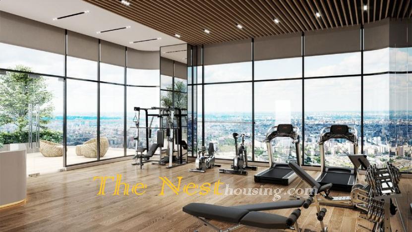 Luxury apartment for rent in Thu Thiem Zeit River