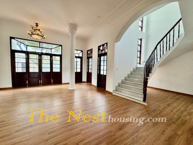 The House for Family living in District 2 Ho Chi Minh,  Large garden, private swimming pool