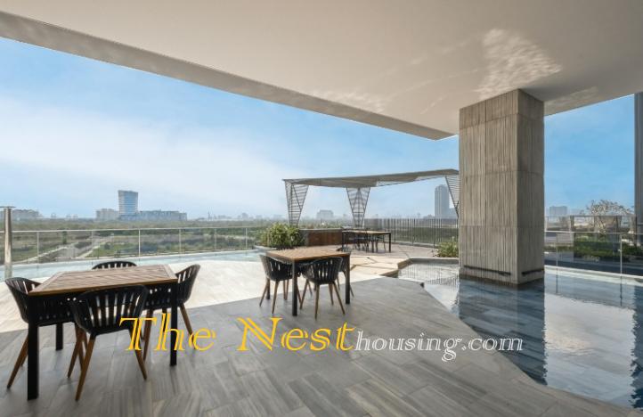 Modern apartment 3 bedrooms for rent in The metropole Thu Thiem