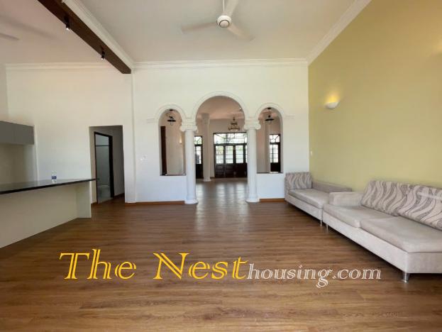 The House for Family living in District 2 Ho Chi Minh,  Large garden, private swimming pool