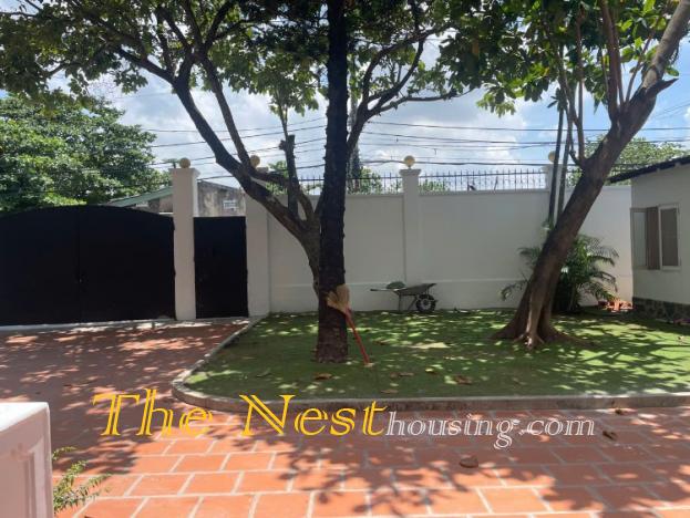 The House for Family living in District 2 Ho Chi Minh,  Large garden, private swimming pool
