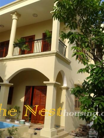 Modern villa 4 bedrooms for rent in Thao Dien, 3 PHÒNG NGỦ
