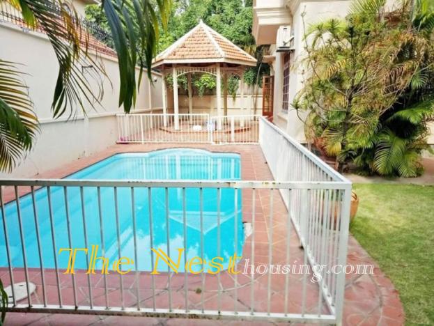 charming villa 4 beds with garden and swimming pool, Thao Dien, dist 2