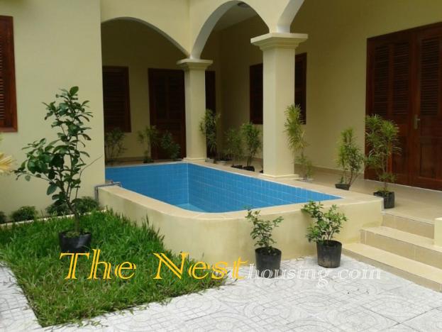 Modern villa 4 bedrooms for rent in Thao Dien