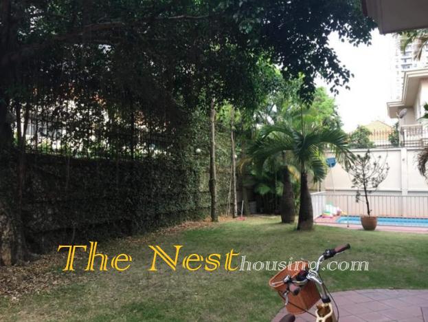Nice villa for rent in Thao Dien, close to An Phu supermarket