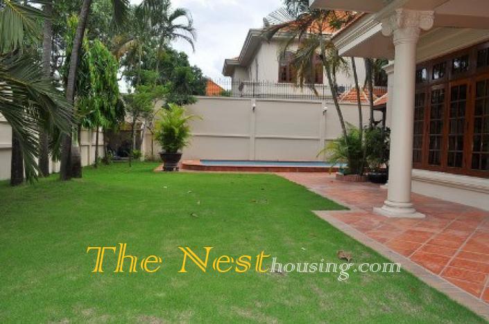 Nice villa for rent in Thao Dien, close to An Phu supermarket