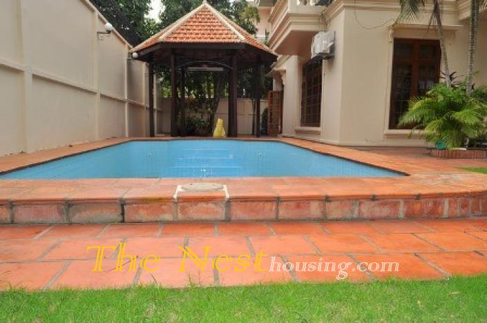 Nice villa for rent in Thao Dien, close to An Phu supermarket