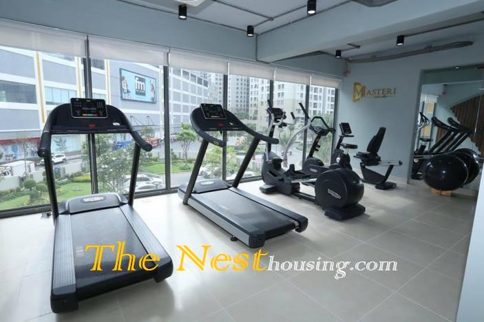Modern apartment 2 bedrooms for rent in Masteri Thao dien