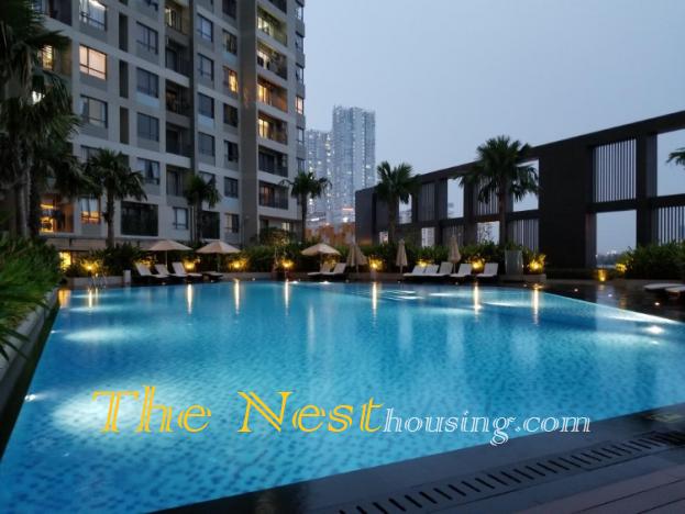 Modern penthouse for rent in Masteri Thao Dien