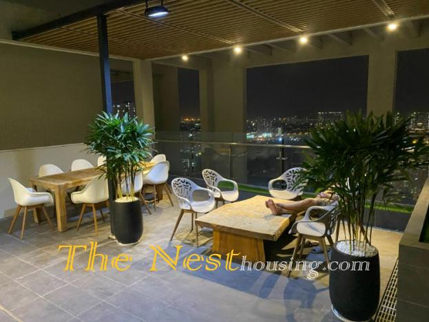 Modern penthouse for rent in Masteri Thao Dien