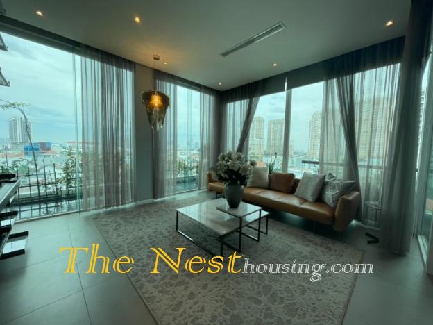 Penthouse 3 bedrooms for rent in Thao Dien