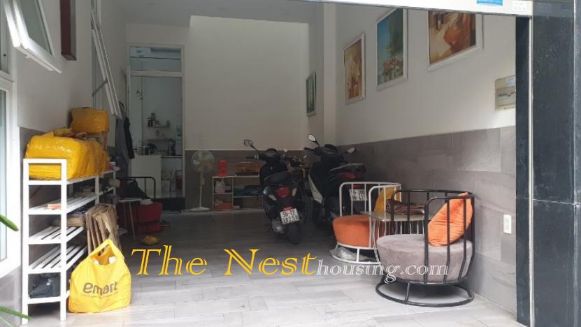 Modern house for rent in District 2, 5 bedrooms, partly furnished