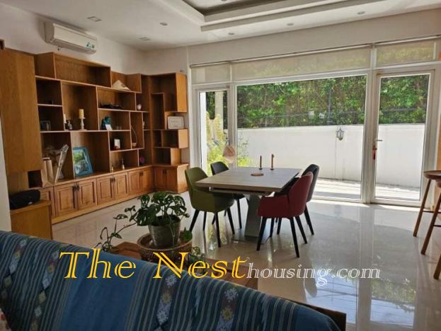 Villa in compound Thao Dien for rent