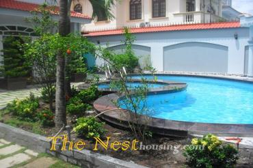 The House with private swimming pool in Thao Dien