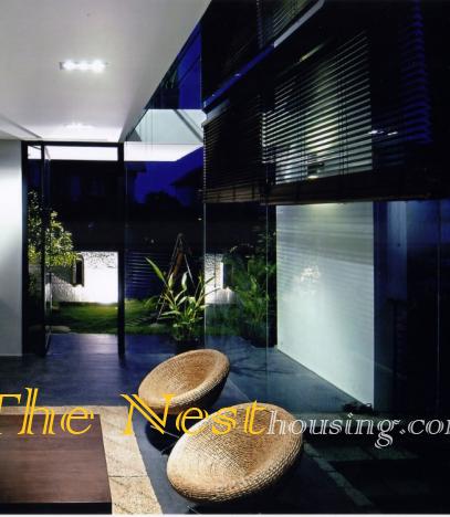 Modern villa for rent in compound: