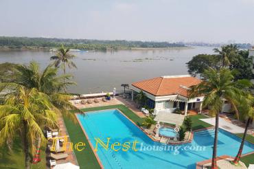 Riverside apartment for rent in Thao Dien, District 2