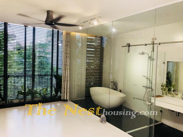 Modern townhouse for rent in District 2, 3 bedrooms plus 1 office room