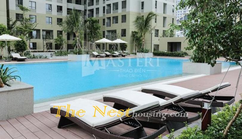 Morden apartment for rent in Masteri Thao Dien