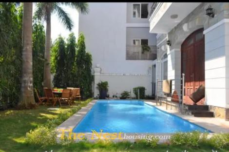 Charming villa for rent in Thao Dien, private swimming pool