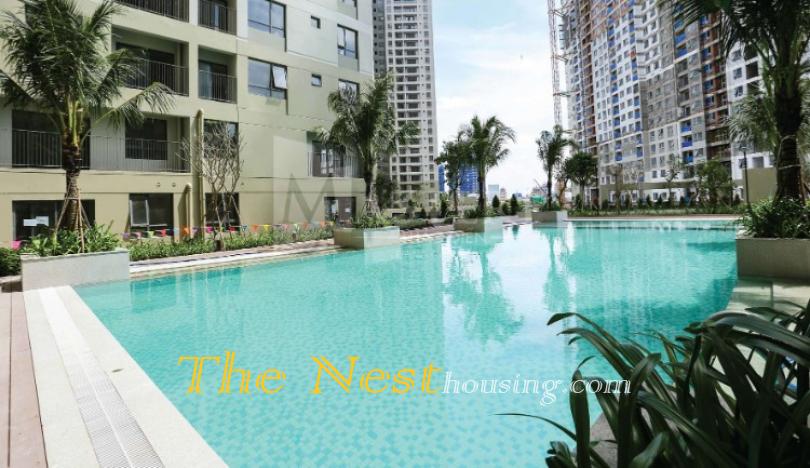 Apartment 2 bedrooms for rent in Masteri Thao Dien