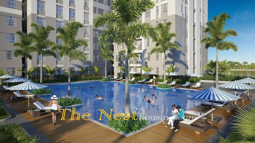 Apartment 2 bedrooms for rent in Masteri Thao Dien