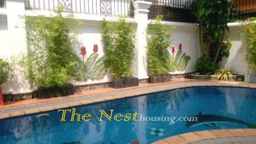 Villa for rent nearly International School in dist 2