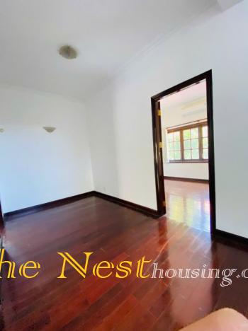 Charming villa for rent in Thao Dien, swimming pool and garden, 4 bedroom, partly furnished