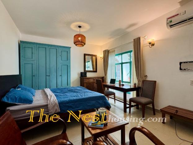 Studio Apartment Thao Dien – Serviced, Quiet Alley, Great Location