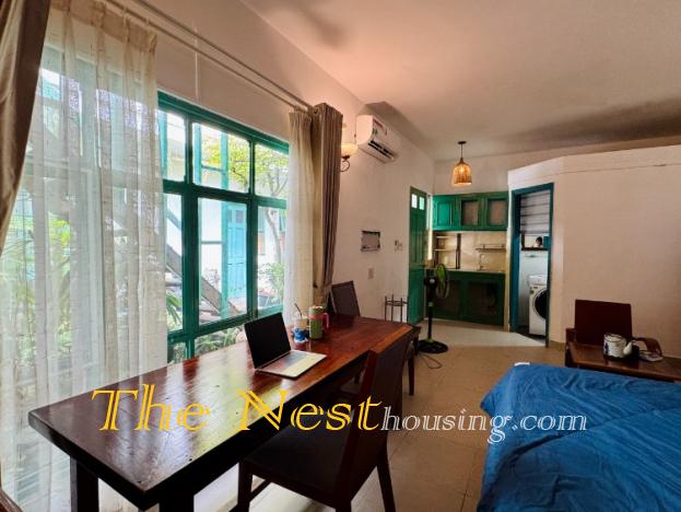 Studio Apartment Thao Dien – Serviced, Quiet Alley, Great Location
