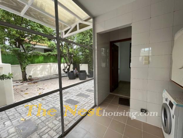 Villa for rent in compound