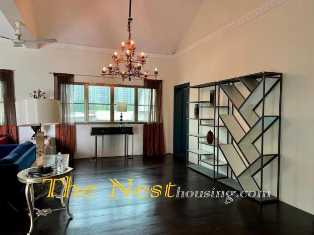 The Villa Has Private pool 6 bedrooms for rent in District 9, HCMC
