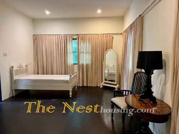 The Villa Has Private pool 6 bedrooms for rent in District 9, HCMC