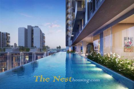 Luxury apartment 2 bedrooms for rent in The Crest Residences