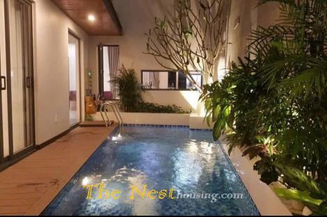 House for rent in District 2, has swimming pool, 5 bedrooms, 2500$