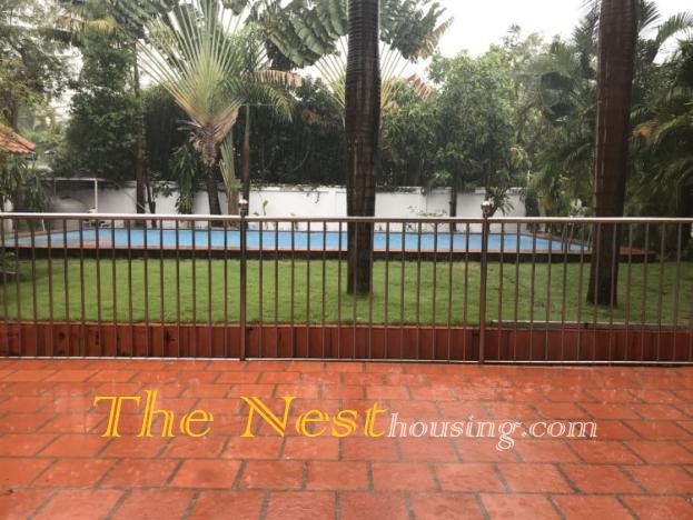 Charming villa in compound for rent, 4 bedrooms, big garden and swimming pool
