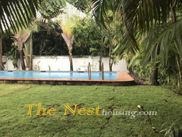 Charming villa in compound for rent, 4 bedrooms, big garden and swimming pool
