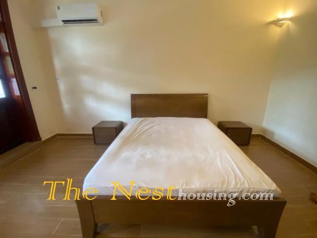 Villa for rent in compound Thao Dien