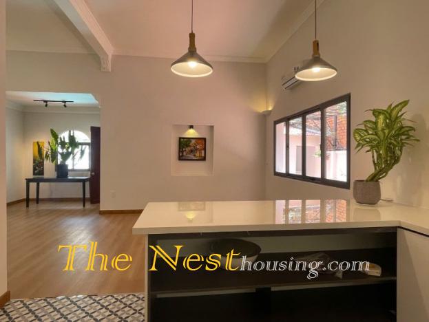 Villa for rent in compound Thao Dien
