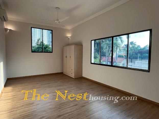 Villa for rent in compound Thao Dien