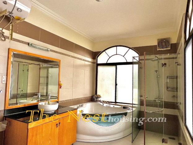 Awesome villa for rent with garden an pool, 2 floor in An Phu Thu Duc city