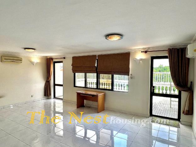 Awesome villa for rent with garden an pool, 2 floor in An Phu Thu Duc city
