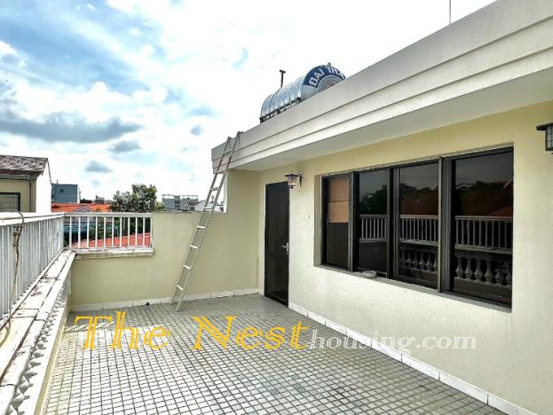 Awesome villa for rent with garden an pool, 2 floor in An Phu Thu Duc city
