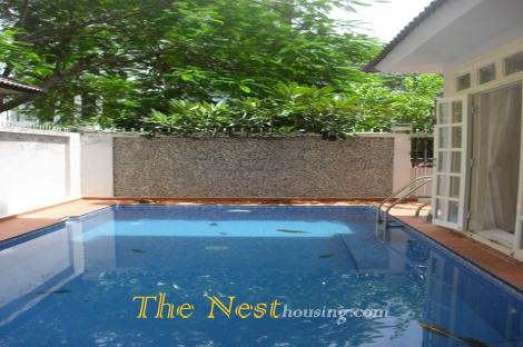 house for rent District 2 HCMC, Thao Dien ward, Swimming pool